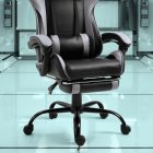 TARUN irodai/gamer forgószék - szürke