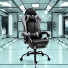 TARUN irodai/gamer forgószék - szürke