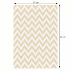 ADISA TYP2 bézs mintás szőnyeg - 60x90