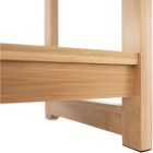 4 polcos polcállvány, természetes bambusz, IMPEROR TYP 2