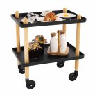 PONTO gurulós tároló - fekete