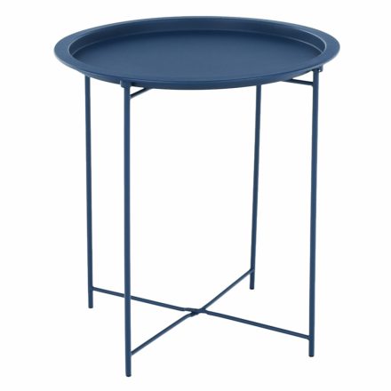 RENDER lerakóasztal levehető tálcával - kék