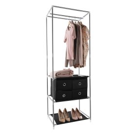 CODY  ruhaállvány tárolókkal