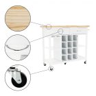 DILIA mobil komód bortárolóval - fehér