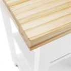 DILIA mobil komód bortárolóval - fehér