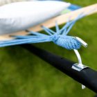 Függőágy, türkiz/kék/zöld, EVANA NEW -  single