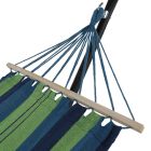 Függőágy, türkiz/kék/zöld, EVANA NEW -  single