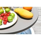 Kerti hűtőasztal, szürke, FABIR