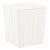 Kerti tároló doboz/kisasztal, fehér, IBLIS