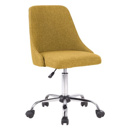 Ediz design irodai forgószék - sárga