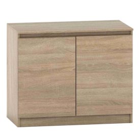 2 ajtós komód, tölgy sonoma, HANY NEW 008