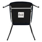 OLIVA NEW étkezőszék-bársonyszövet - kék