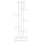 Fém állvány a virágokra, fehér, BAMIR TYP 2