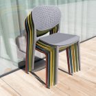 Szék, fekete, FEDRA NEW