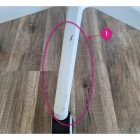 Irodai/gamer szék, fekete/fehér, YOKO