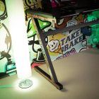 MACKENZIE gamer asztal LED világítással - 100 cm