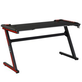 MACKENZIE gamer asztal LED világítással - 140 cm