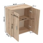 ADELI TYP 1 komód - tölgy