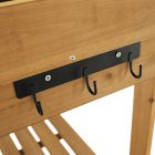 Kerti munkaasztal mosdóval fa/barna, BARDY