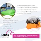 Felfújható babzsák/lazy bag, rózsaszín, LEBAG