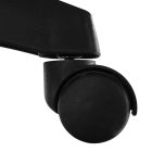 Irodai/gamer szék RGB LED világítással, rózsaszín/fehér, JOVELA