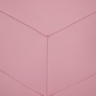 Irodai/gamer szék RGB LED világítással, rózsaszín/fehér, JOVELA