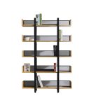 KILIS TYP 2  könyvespolc - fekete