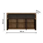 LUCITA HAVK03 komód