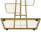 Fém virágállvány, arany, BAMIR TYP 3