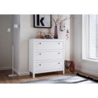 Komód 3S, fehér, OLJE