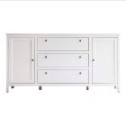 Komód 2D3S, fehér, OLJE