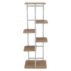 Virágállvány, fehér/sonoma tölgy, LEDOR TYP 2