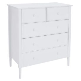 Komód, fehér, TEANA