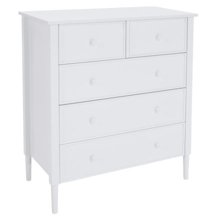 Komód, fehér, TEANA