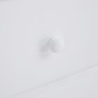 Komód, fehér, TEANA