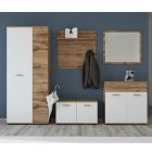 Komód, wotan tölgy/fehér, IRIA 2D1S E