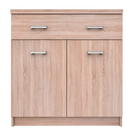 Komód 2D1S, sonoma tölgy, TOPTY TYP 19