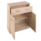 Komód 2D1S/60, sonoma tölgy, TOPTY TYP 42