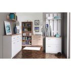 Komód 2D1S/60, sonoma tölgy, TOPTY TYP 42