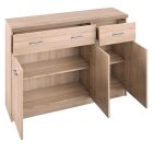 Komód 3D2S, sonoma tölgy, TOPTY TYP 23