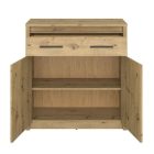 Komód 2D1S, artisan tölgy, AIRON