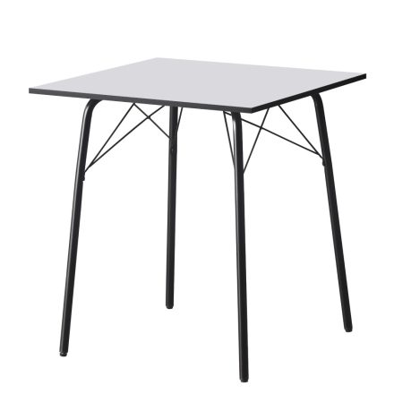 NALAK TYP 1 étkezőasztal 70x70 - fehér