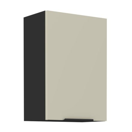 ARAKA felső szekrény 50G-72 1F - cashmere/fekete