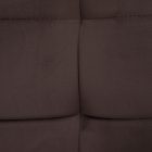 Design fotel, szürkésbarna Velvet/fekete, PETIN