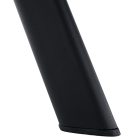 Design fotel, szürkésbarna Velvet/fekete, PETIN