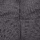 Design fotel, szürke/fekete, MARKEN