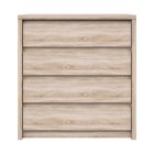 Komód 4S, sonoma tölgy, NORTY TYP 21