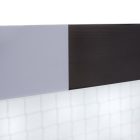 Montessori ágy, természetes/fehér/fekete, 90x200, FUTAL