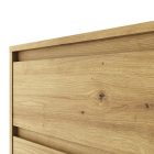 Komód, artisan tölgy, BOGAN 5S40