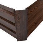 Magasított virágágy, barna, acél, NONKY TYP 7